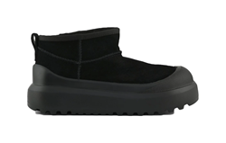 HOODY STIVALE IN PELLE SAMOSCIATA BLACK